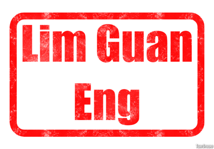 Lim Guan Eng Efeito do texto