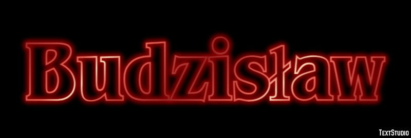 Budzisław Efekt tekstowy