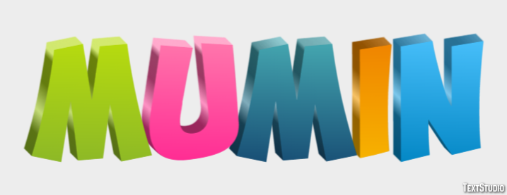 Mumin Text Effect