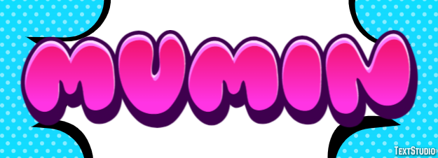 Mumin Text effect