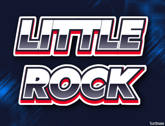 Little Rock Effetto testo