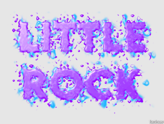 Little Rock Effetto testo