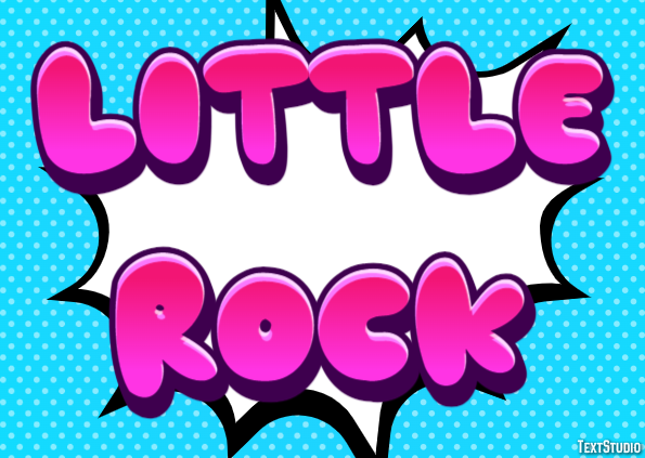 Little Rock Effetto testo