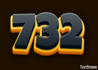 732 Text Effect