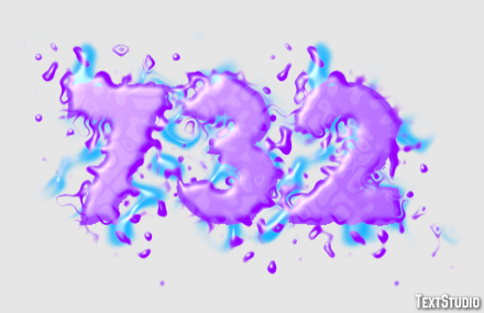 732 Text Effect