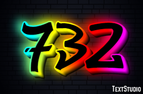 732 Text Effect