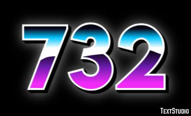 732 Text Effect