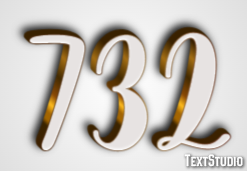 732 Text Effect