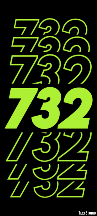 732 Text Effect