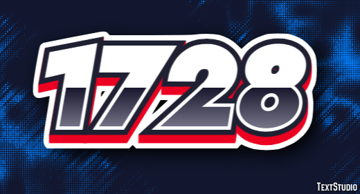 1728 Text Effect