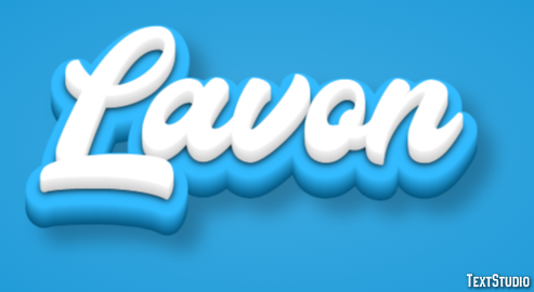 Lavon Text Effect