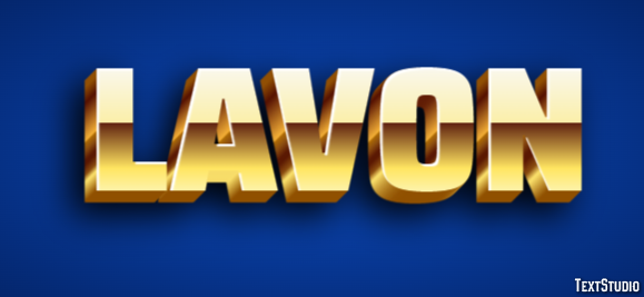 Lavon Text Effect