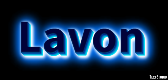 Lavon Text Effect