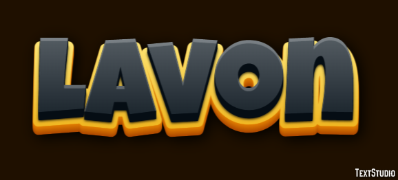 Lavon Text Effect