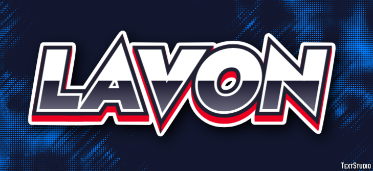 Lavon Text Effect