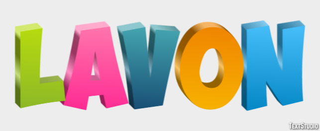 Lavon Text Effect