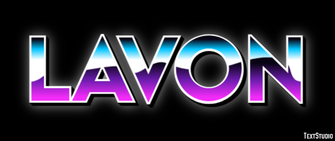 Lavon Text Effect