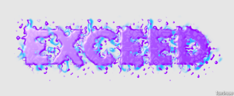 Exceed Text Effect