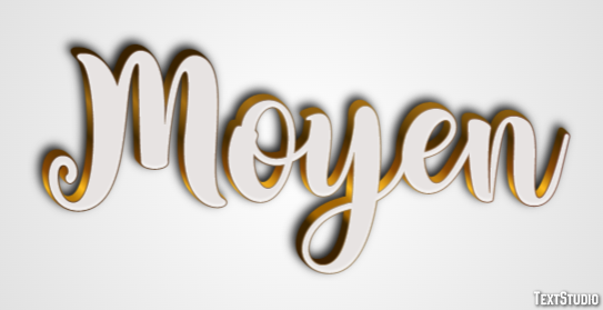 Moyen Effet de Texte