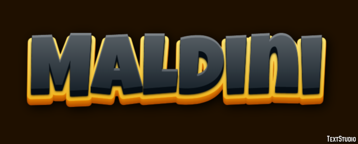 Maldini Text effect