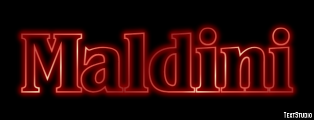 Maldini Text Effect