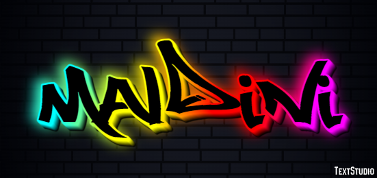Maldini Text effect