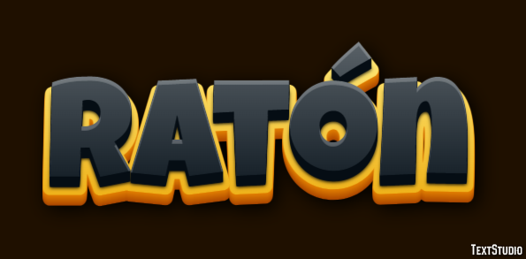 Ratón Effet de Texte