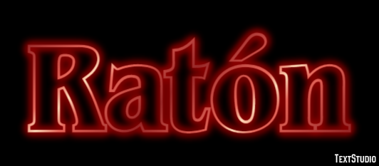 Ratón Efecto de texto