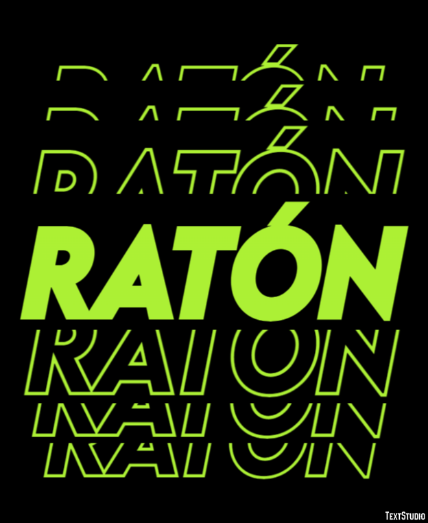 Ratón Efecto de texto