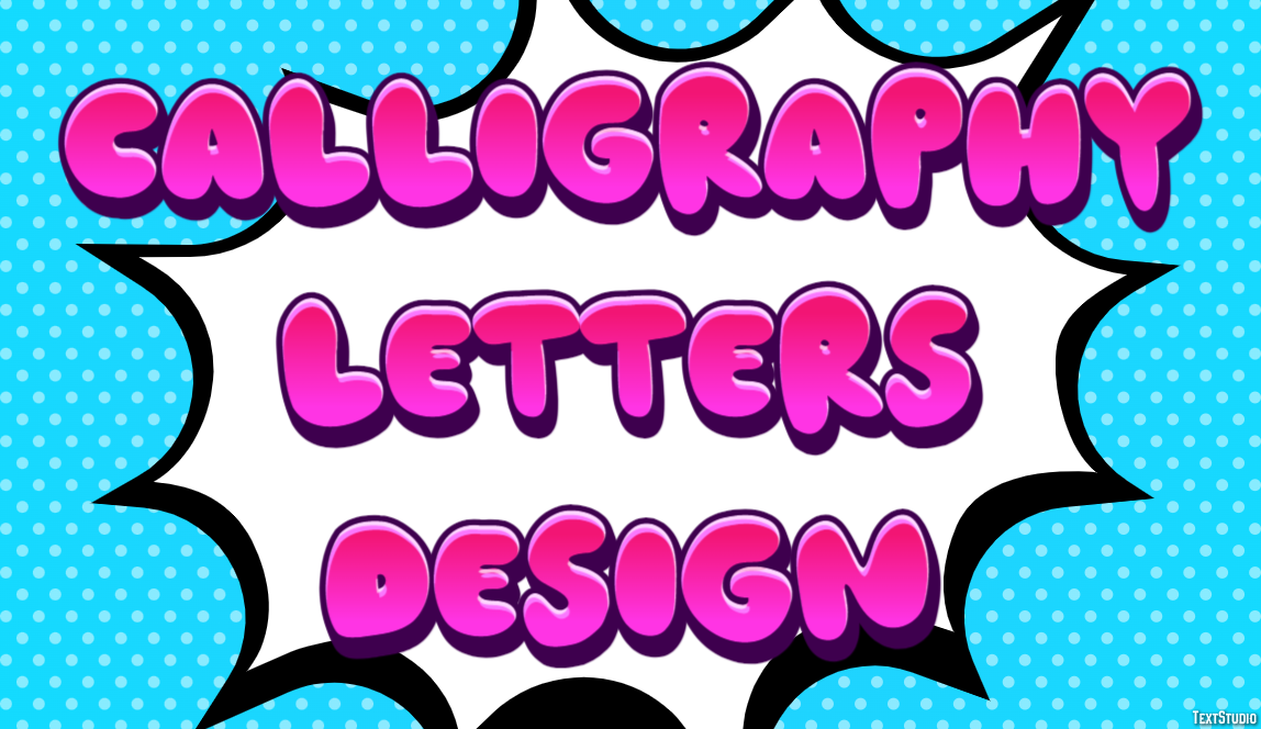 Calligraphy Letters Design Text Effect