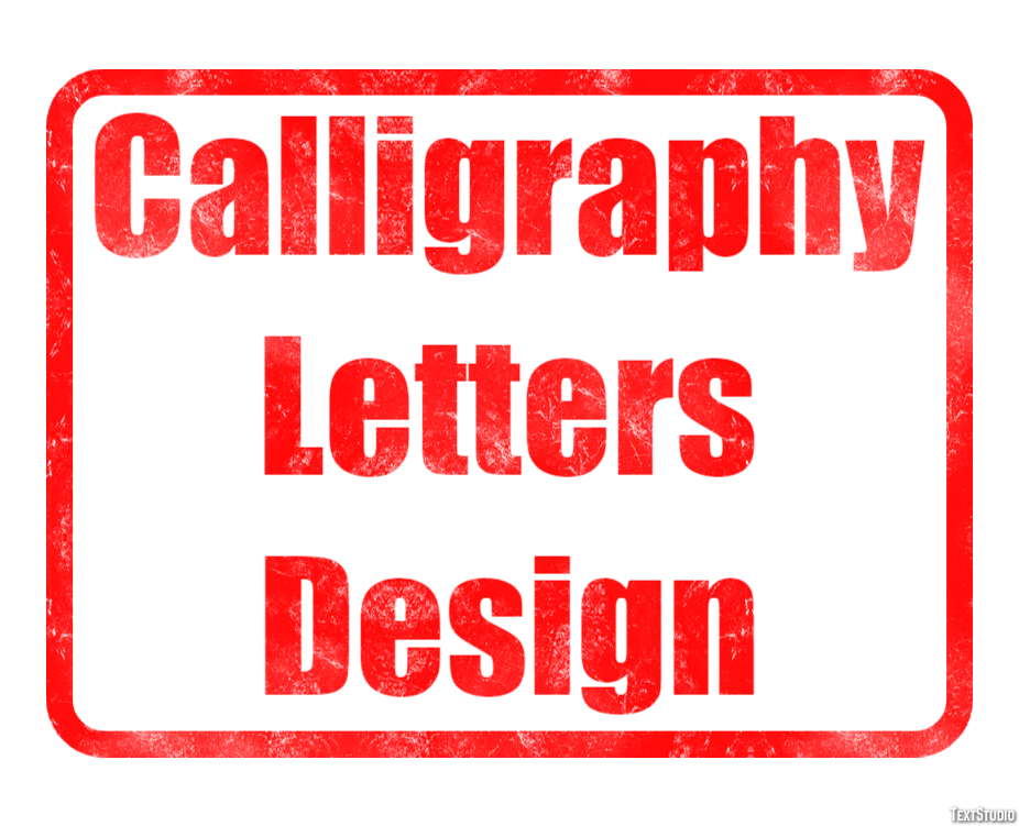 Calligraphy Letters Design Text Effect