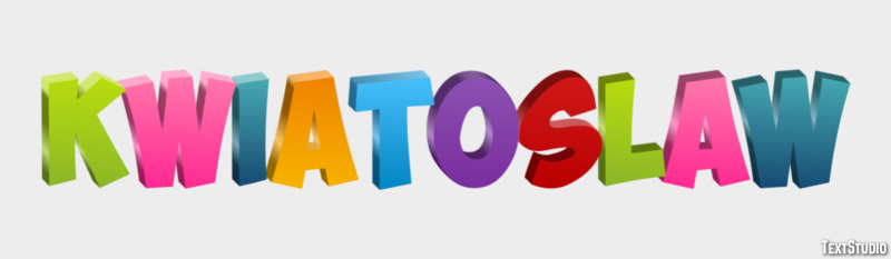 Kwiatosław Efekt tekstowy