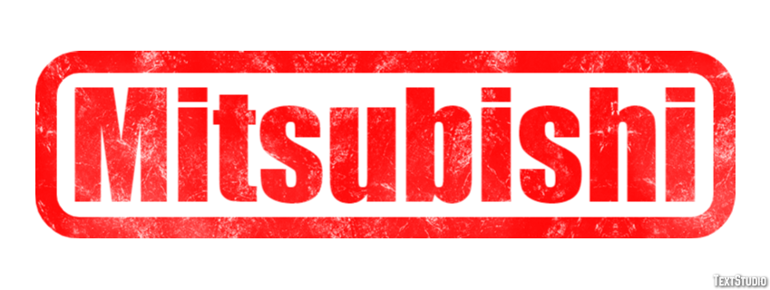 Mitsubishi Tekst effect