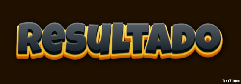 Resultado Efeito do texto