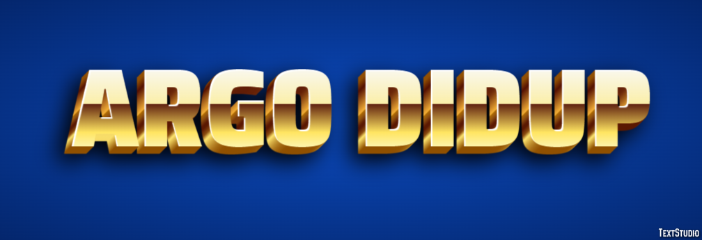Argo Didup Text effect