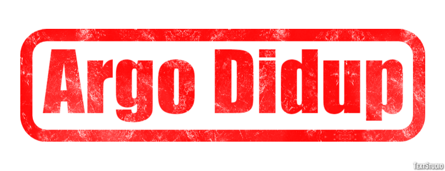 Argo Didup Text effect