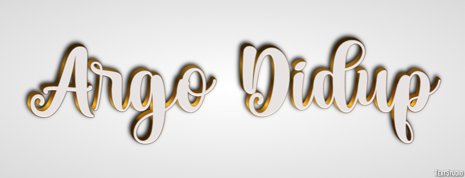 Argo Didup Tekst Effect