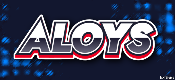 Aloys Text effect