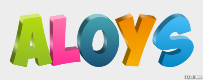 Aloys Text Effect