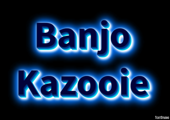 Banjo Kazooie Effet de Texte