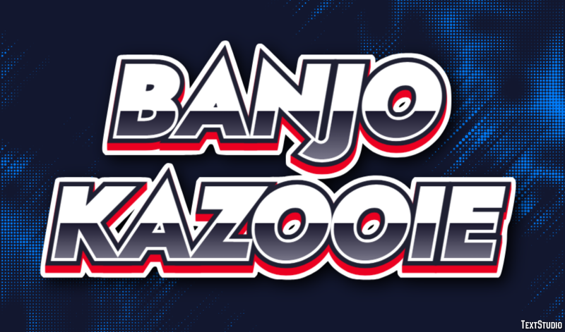 Banjo Kazooie Effet de Texte