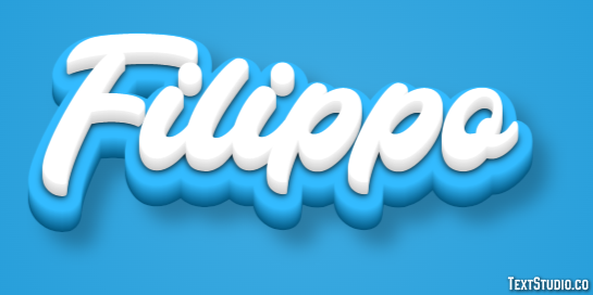 Filippo Effetto testo