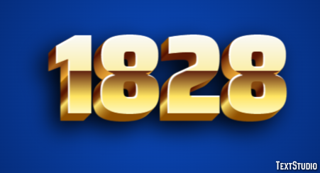 1828 Effetto testo