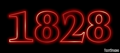 1828 Effetto testo