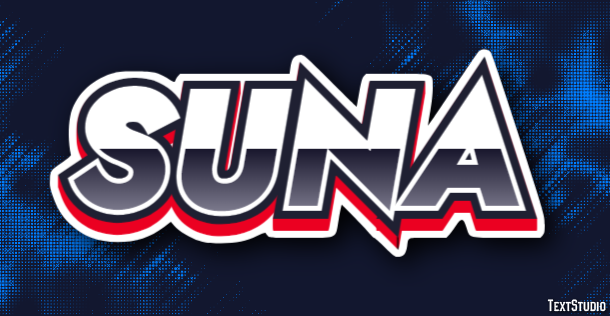 Suna Tekst Effect