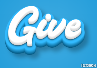 Give Text Effect