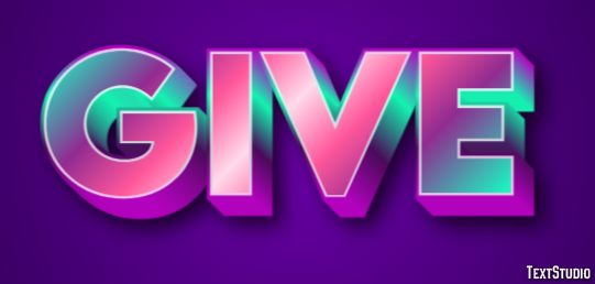 Give Text Effect