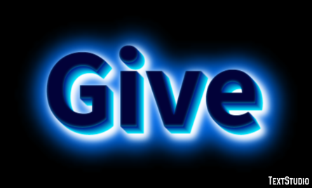 Give Text Effect