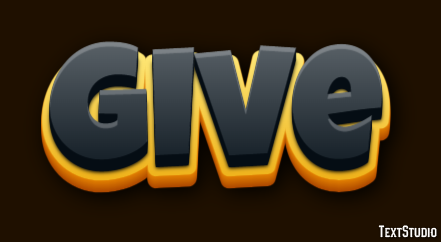 Give Text Effect