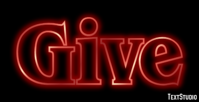 Give Text Effect